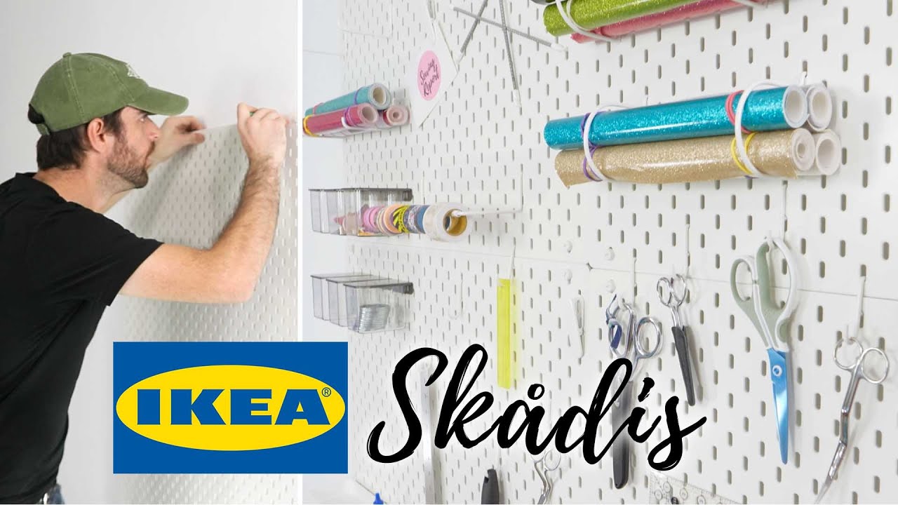 IKEA Sk&aring;dis Pegboard System | Easy Installation Tips