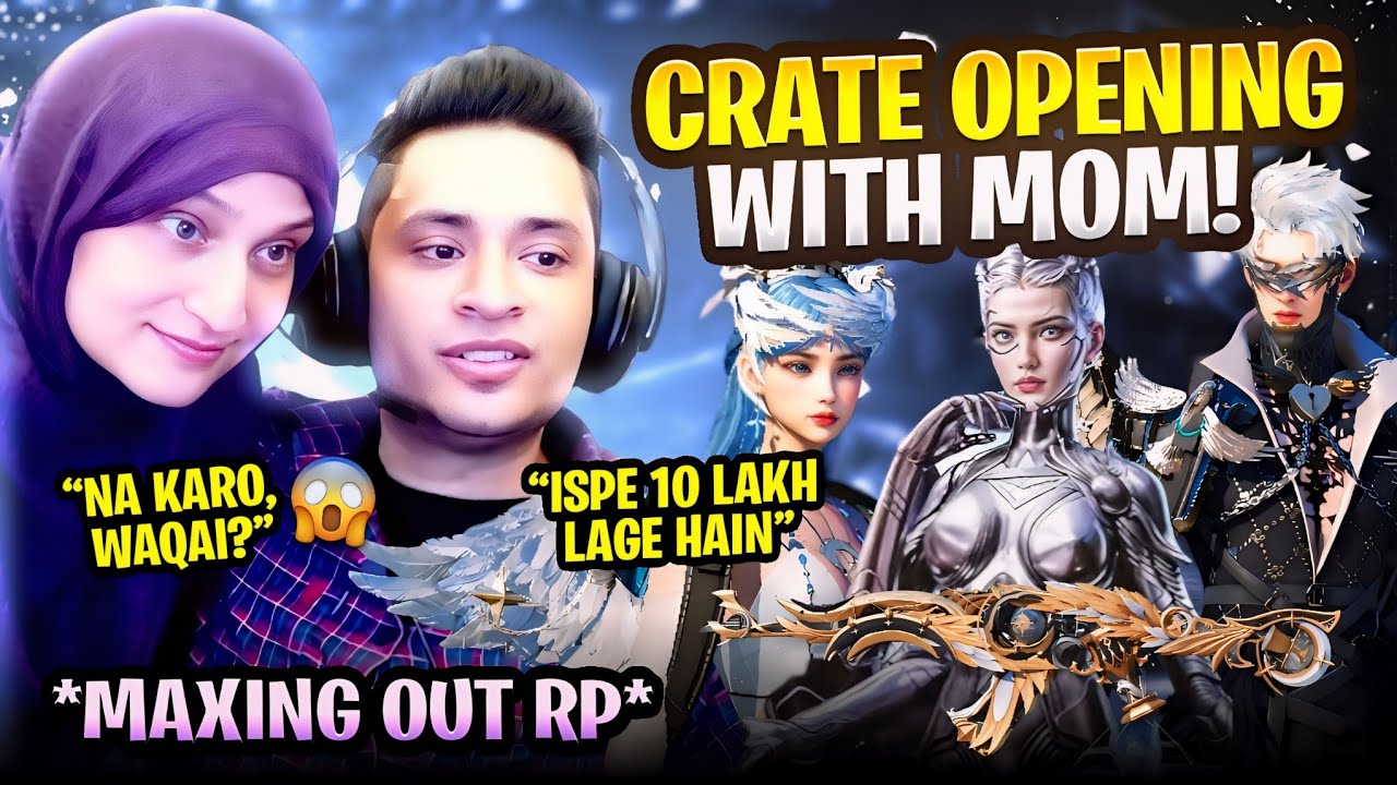 WASTED $25,000 UC 😭 CRATE OPENING WITH MOM 😍 PUBG MOBILE PAKISTAN - MRJAYPLAYS