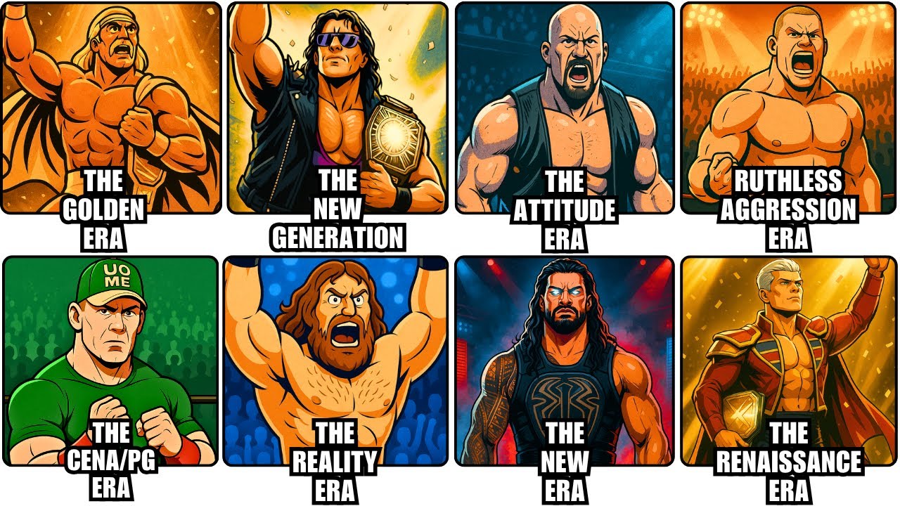 Every WWE Era Explained in ACCURATE Detail 