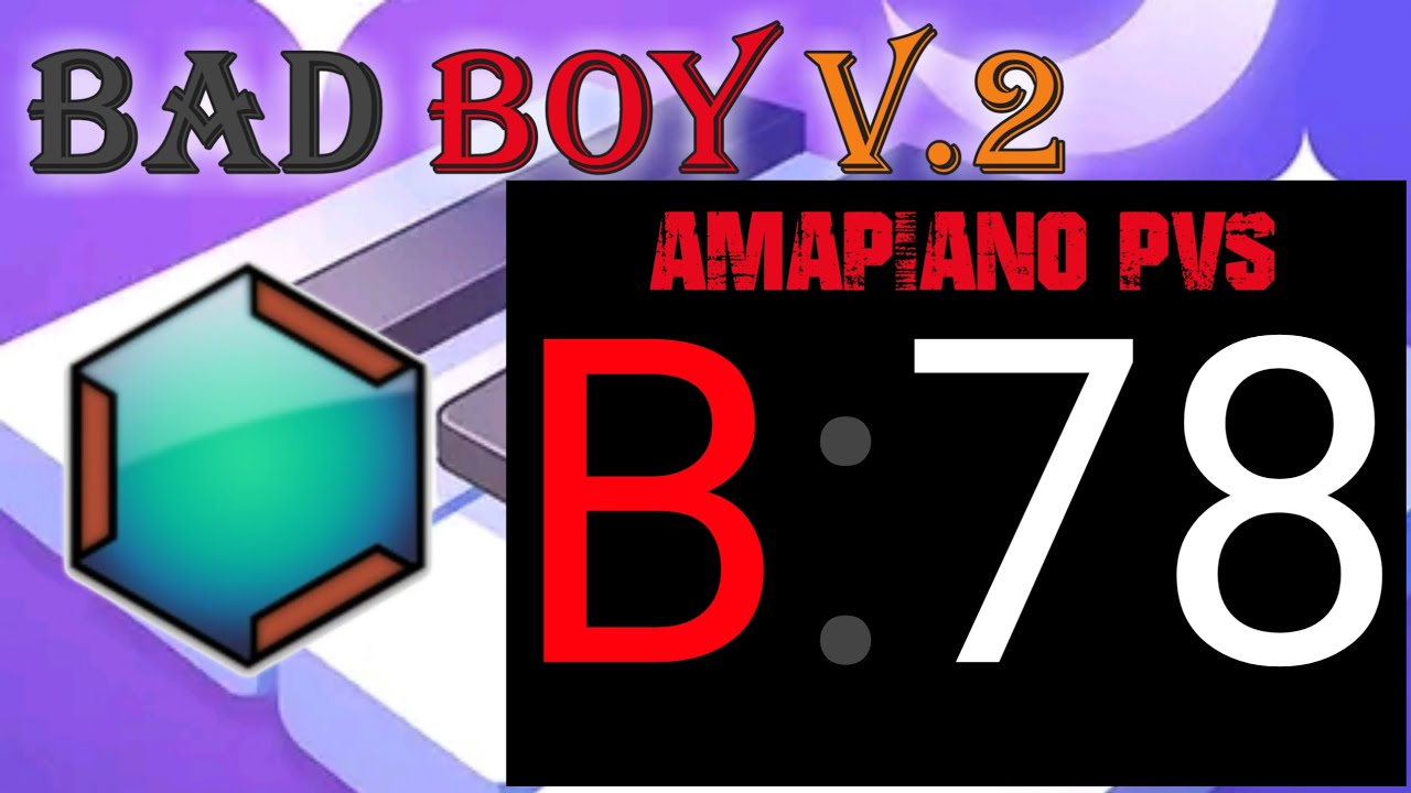B78. BAD BOY v2 [Amapiano on Caustic 3] Free Caustic Project file ©2022