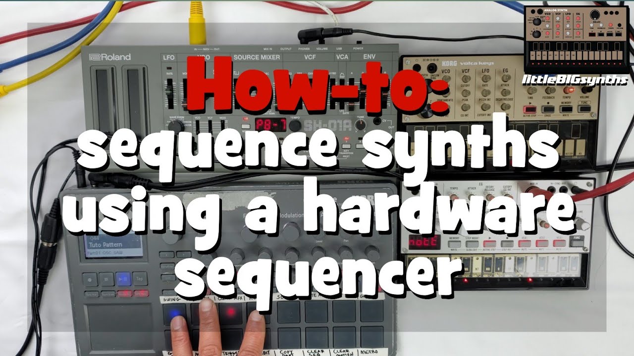 How-to: Sequence synths using a hardware sequencer | ft. The Korg Electribe 2