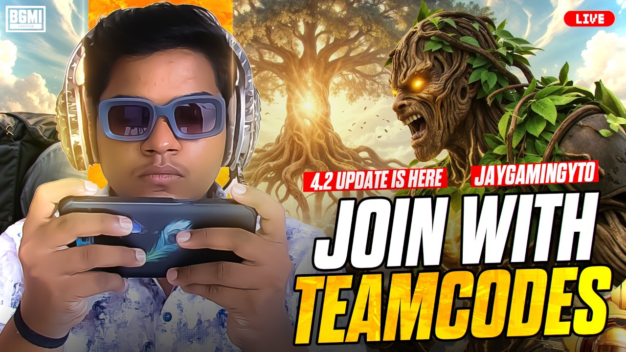 TEAM CODE & RUSH GAME BGMI LIVE STREAM | JAYGAMINGYT0 IS LIVE | 120 FPS GAMEPLAY ON IQOO NEO 10