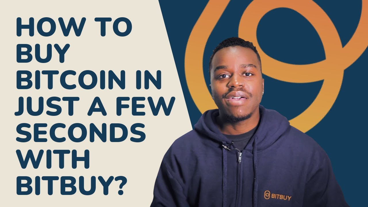 How do I buy Bitcoin in just a few seconds with Bitbuy?