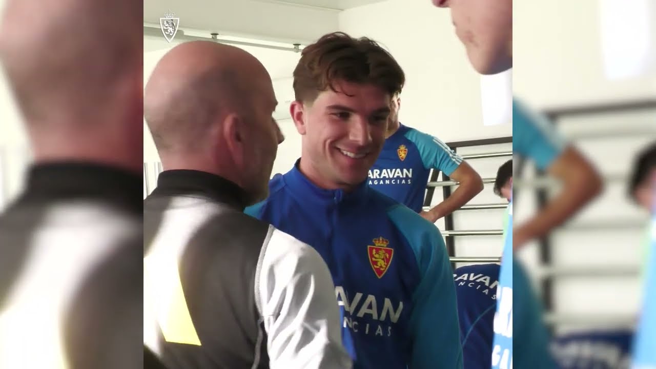 Sesión de gimnasio en el primer entrenamiento de Raúl Guti