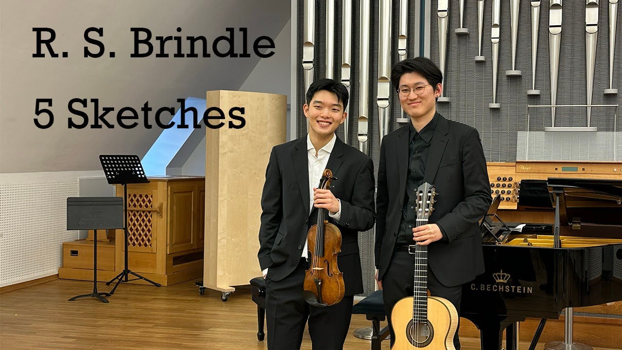 Reginald Smith Brindle - 5 Sketches played by Duo Tuniq