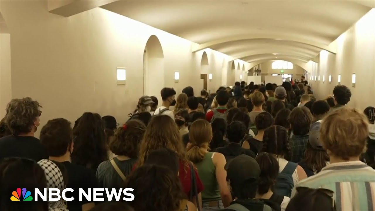 Pro-Palestinian protests and arrests grow on campuses nationwide