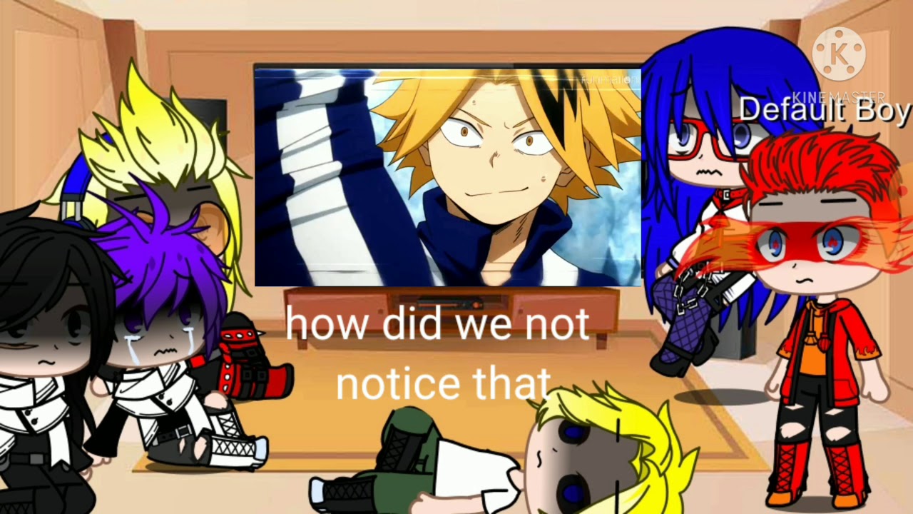 pro heroes react to traitor denki (+shinsou)( original ) read description