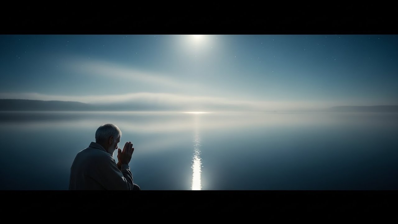 Serene Whisper of Grace and Hope in a Gentle Morning Prayer