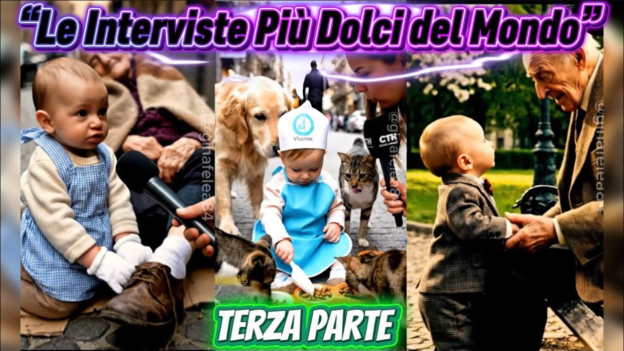 “Le Interviste Più Dolci del Mondo” 😍❤️ (3 PARTE) nel intero web non esiste così tanta tenerezza🤗❤️