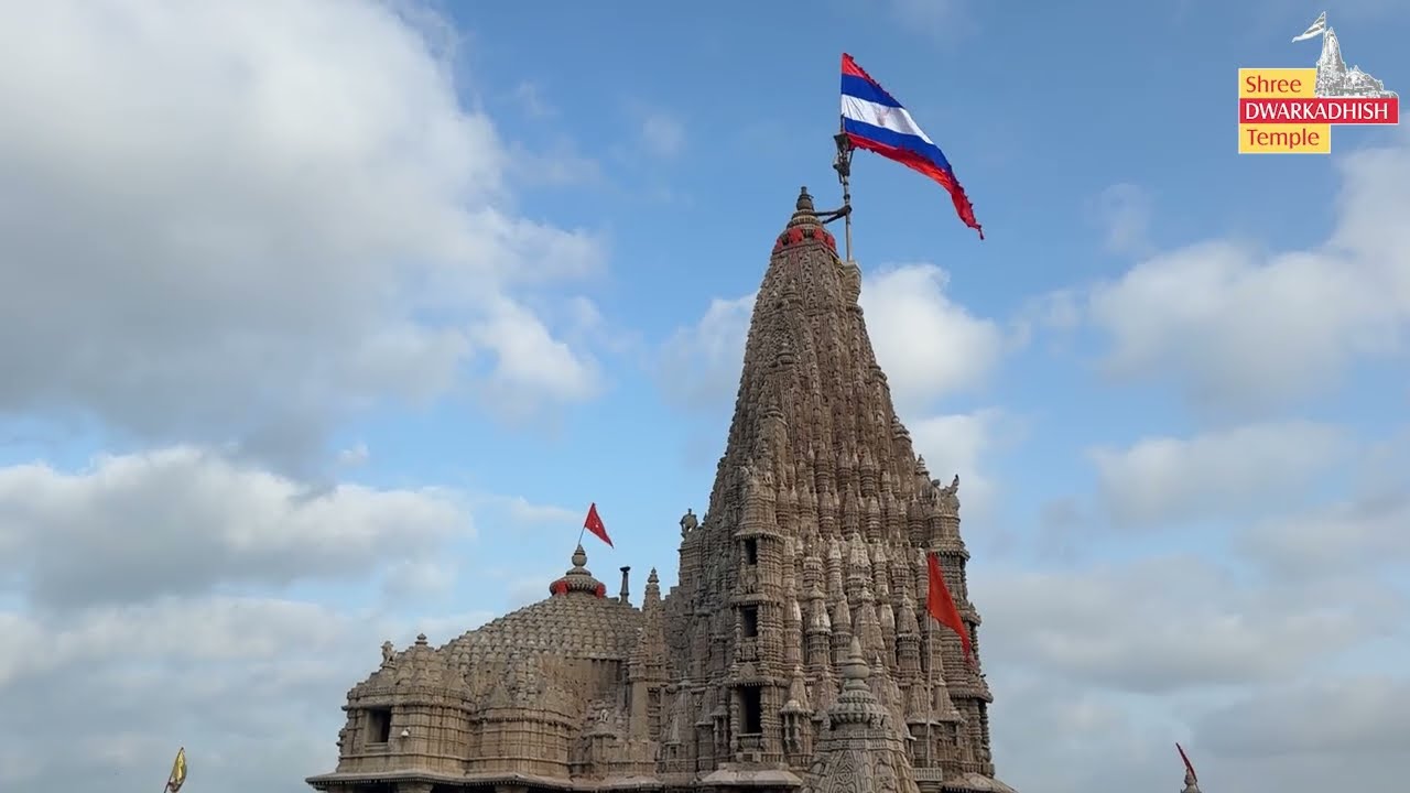 Dwarkadhish Temple Dhwaja Arohan Dt.18/03/2026