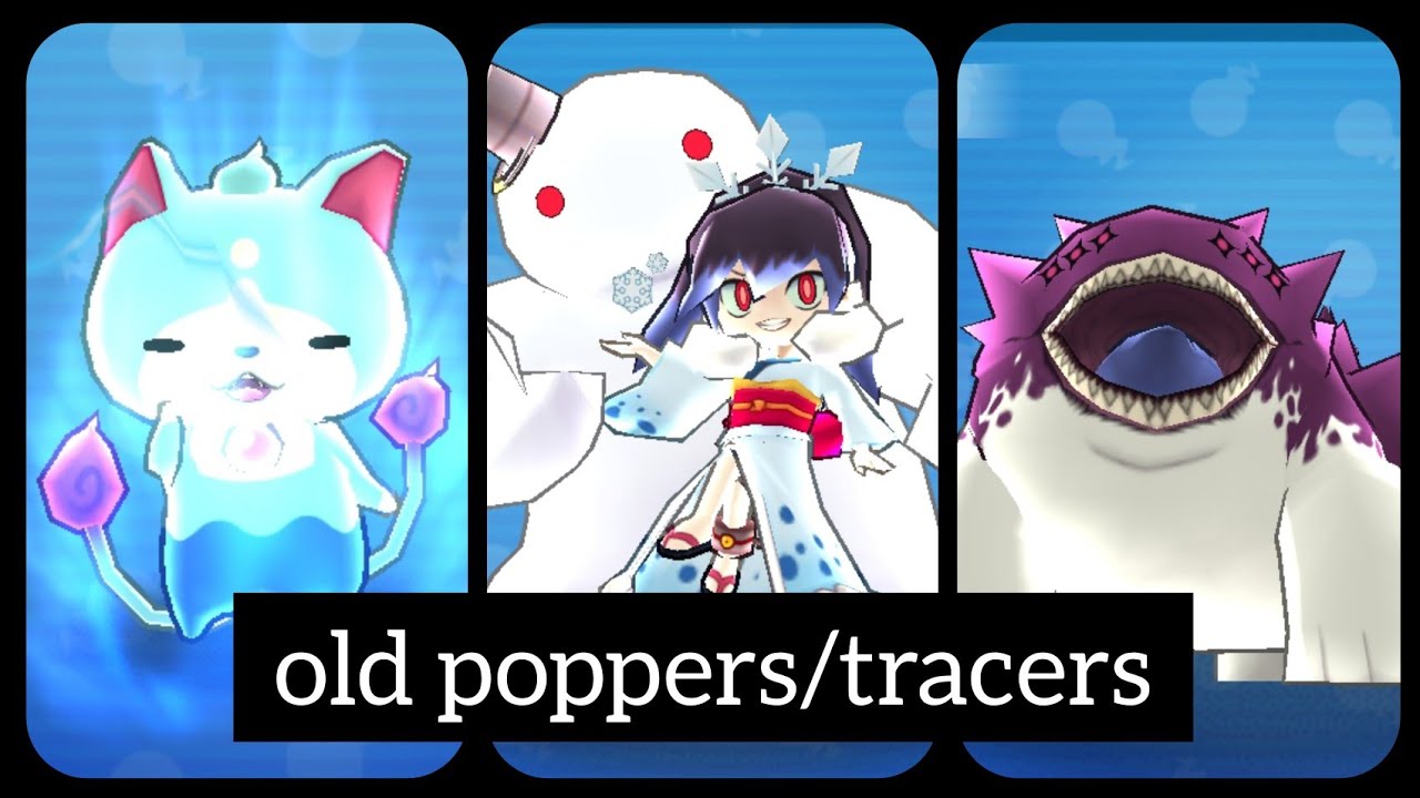 Using old poppers/tracers in score attack | Yo-Kai Watch Puni Puni