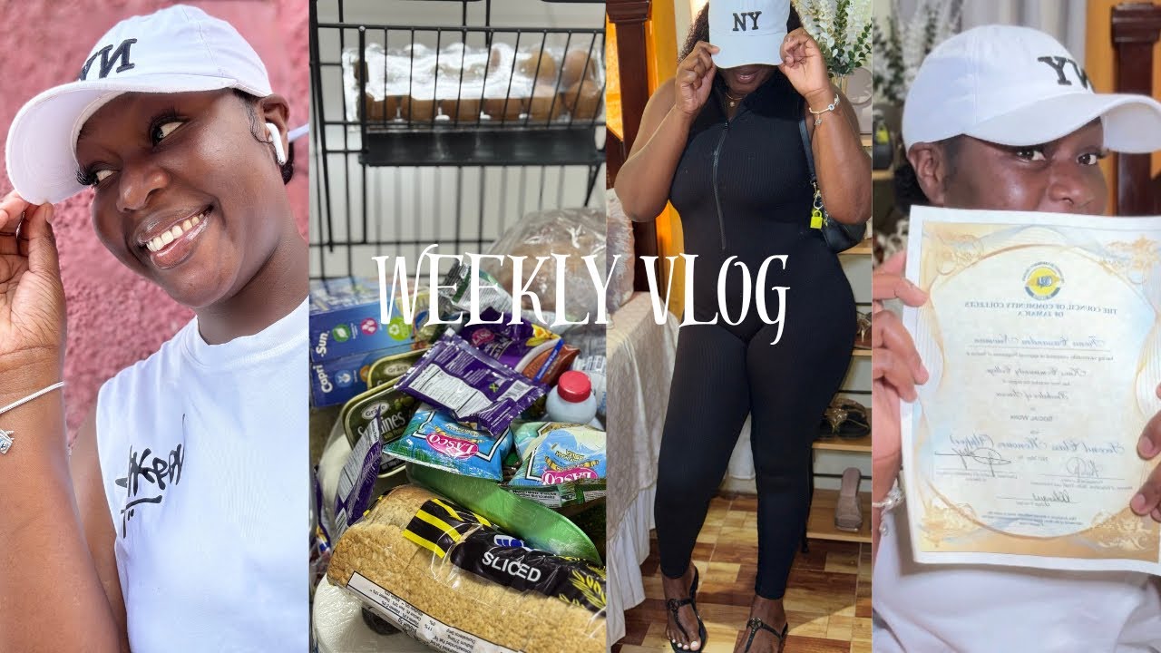 Life living in jamaica + Collecting my Degree + Grocery Top up