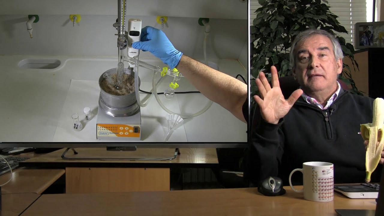 Sintesis de esteres en el laboratorio: la fragancia del pl&aacute;tano. Aprende Qu&iacute;mica Org&aacute;nica conmigo