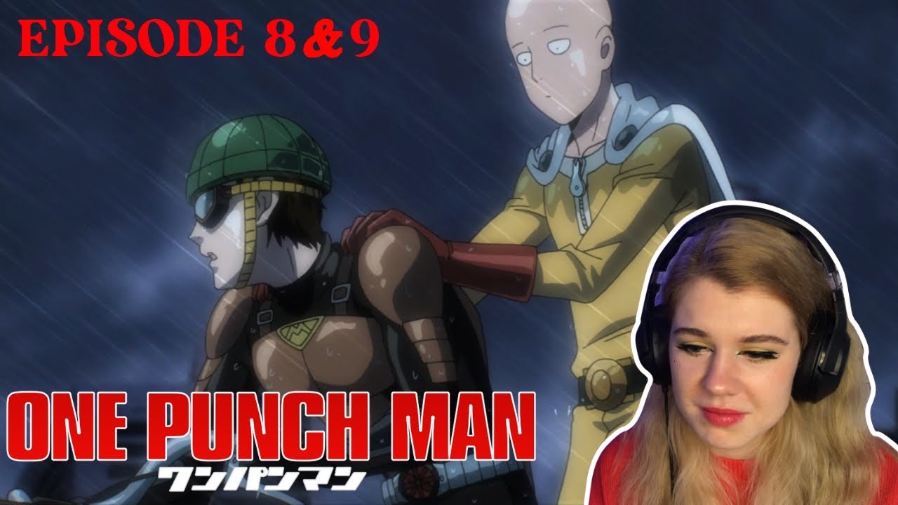 One Punch Man // Реакция на эпизоды 8 и 9 [mumen rider ow]
