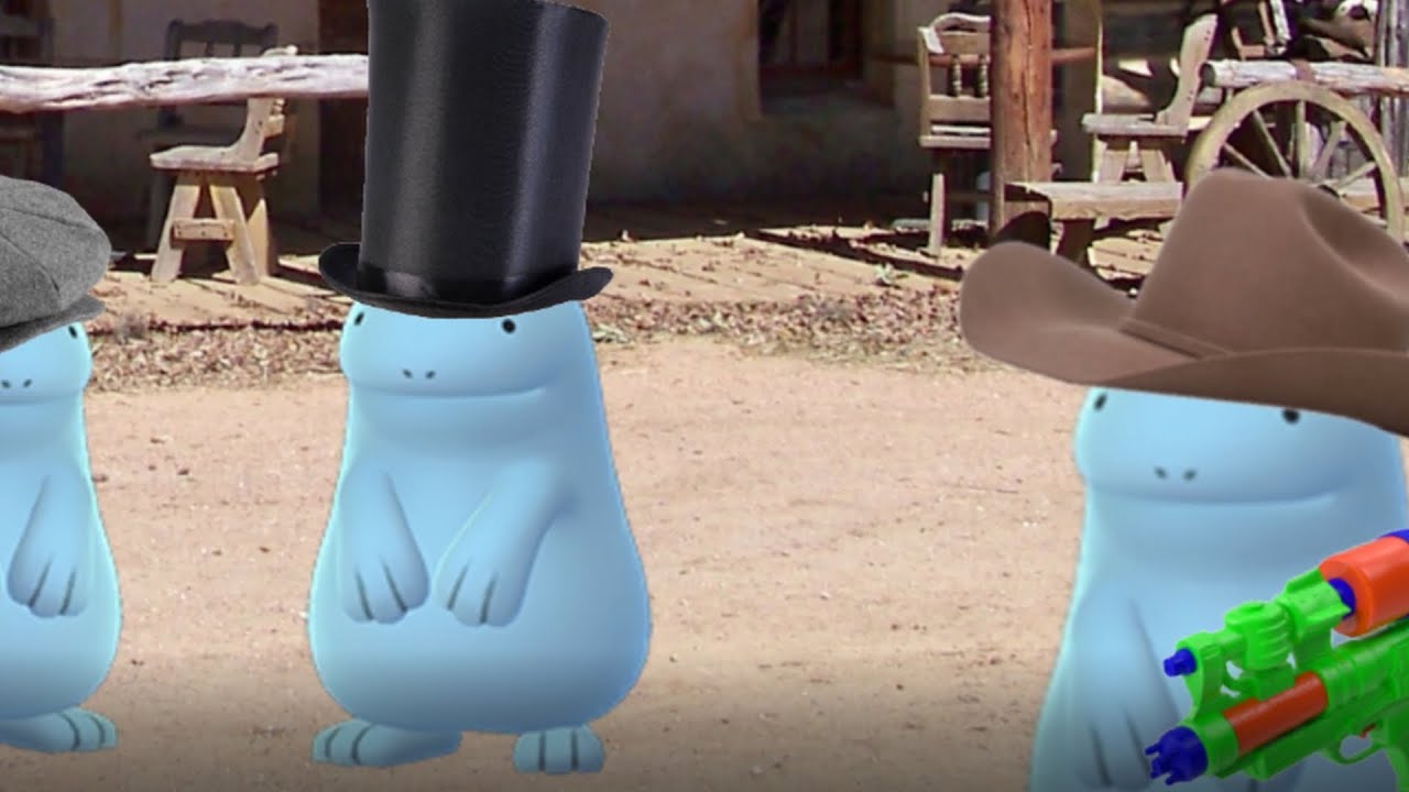 quagsire becomes a cowboy