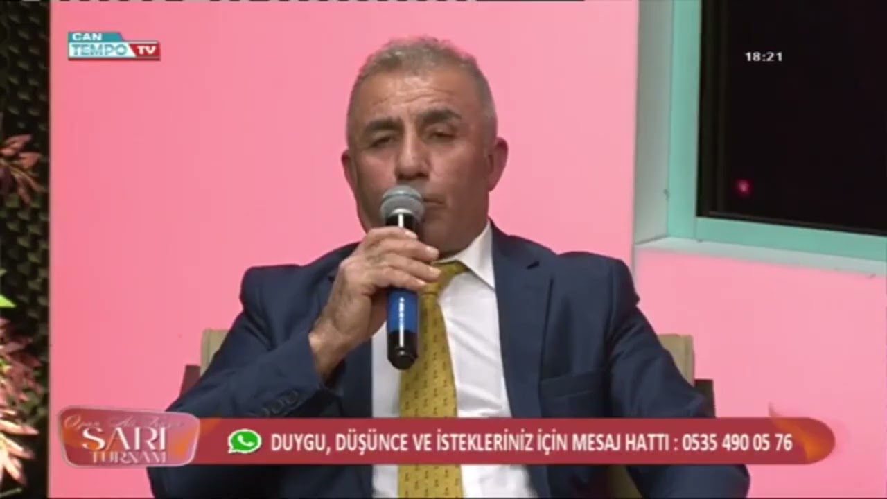 KEMAL SUNAR ŞİİRE SARI TURNAM PROGRAM TANITIM YAYINI MİSAFİRİM KEMAL SUNAR