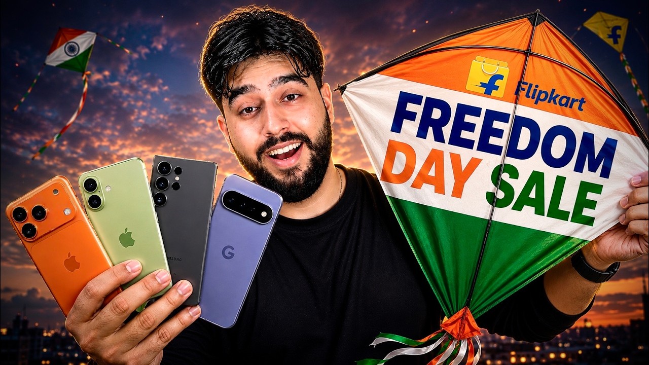 Flipkart Freedom Day Sale 2026 🔥 iPhone, Samsung & Pixel best deals!
