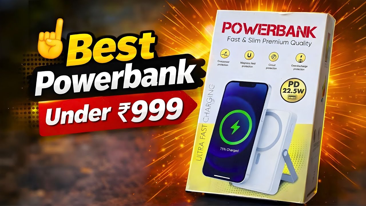 Paise Bachao! 💸 Wireless Power Bank Unboxing & Review | Fast Charging Tested!