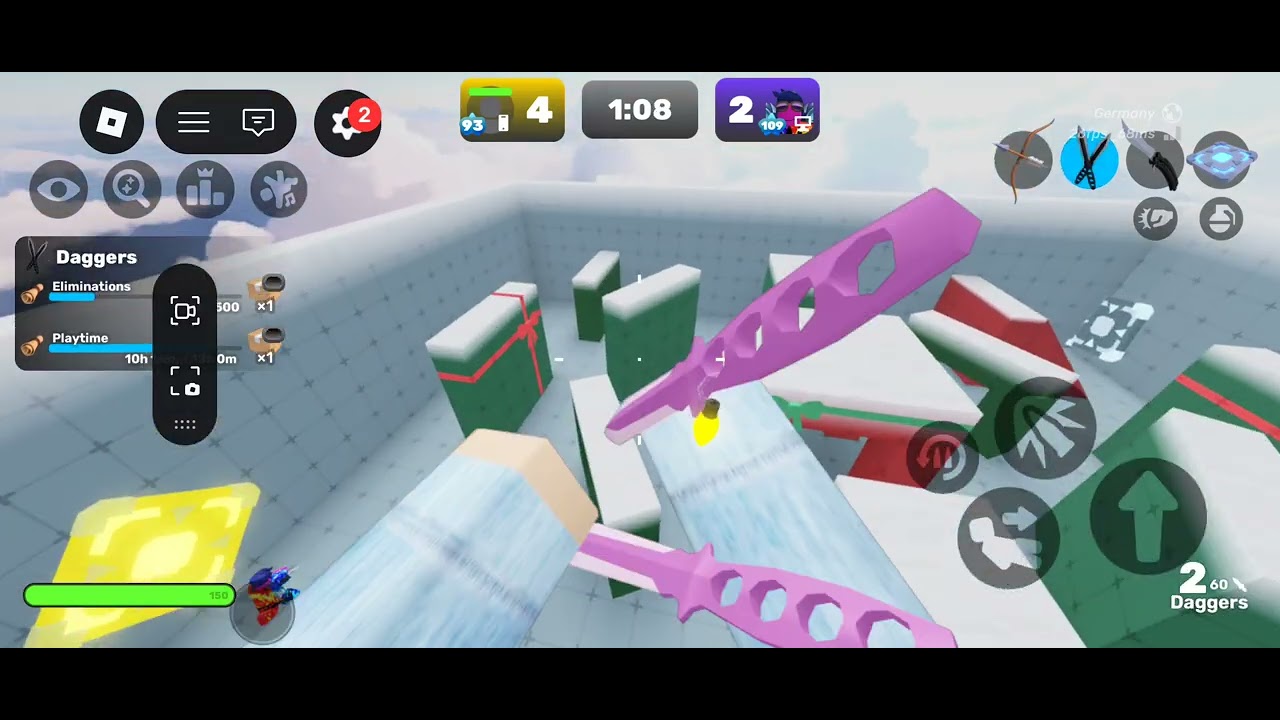 Am deblocat balisong in rivals e OP