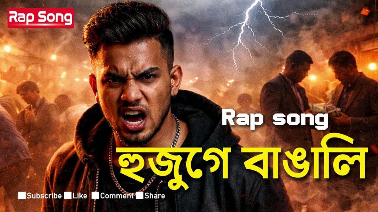 হুজুগে বাঙালি | তেলের দাম বাড়লে কেন পাগল হয়ে যায় মানুষ? | Bangla Protest Rap 2026 #banglarap
