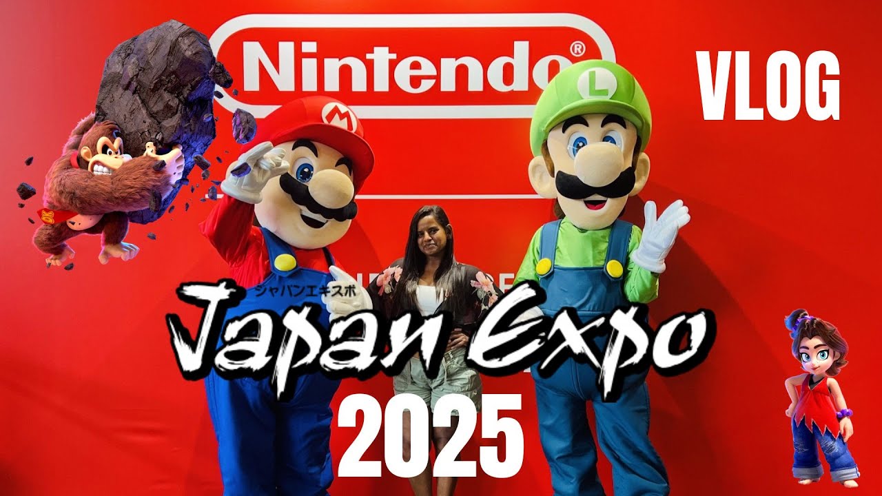Japan expo 2025 - Vlog : Pop - Up Store Nintendo et Donkey Kong Bananza
