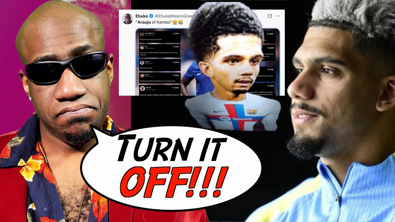 Araujo & Wife say Barcelona Fans sent HATE on Social Media. JUST TURN IT OFF!