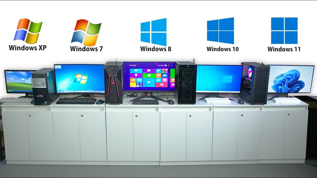 INSTALANDO (quase) TODOS OS WINDOWS LADO A LADO DO XP ATÉ O 11
