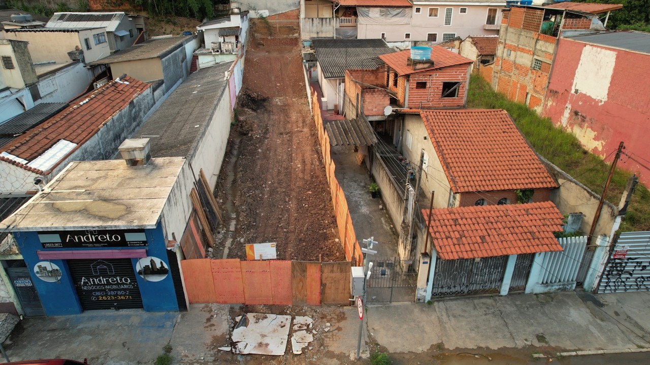 Planialtimétrico para implantação  geral de obra