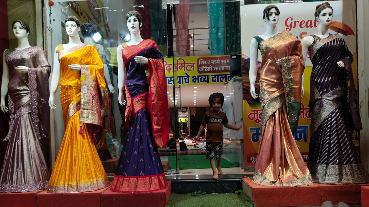 Mulchand Mill Shirur : Party Wear Saree || New_Fancy_Sarees || New_Saree_Model #saree_collection 