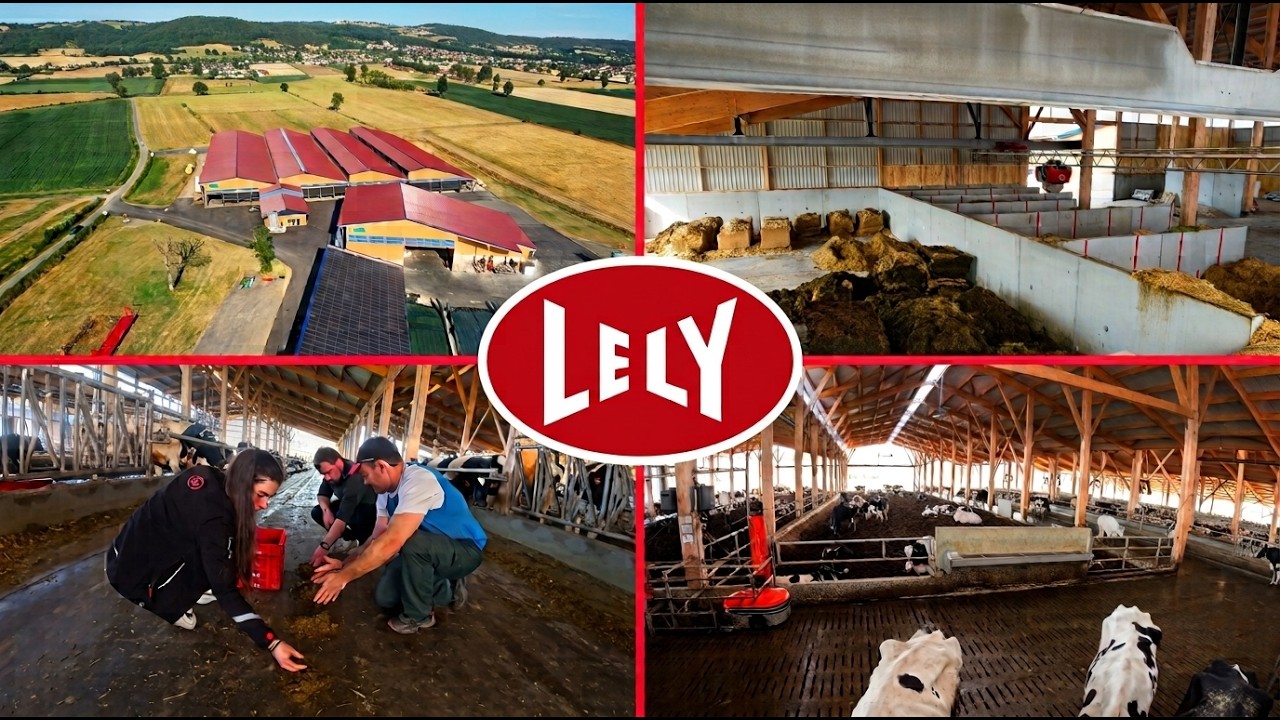 Une ferme enti&egrave;rement robotis&eacute;e - La Ferme des d&eacute;lices, g&eacute;n&eacute;tique et innovations !