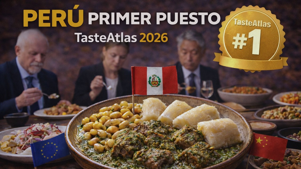 Perú deja en ridículo a Europa y Asia con su gastronomia