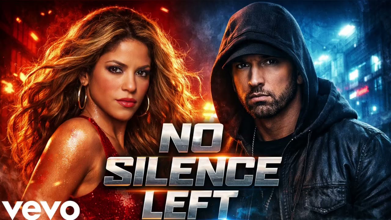 Shakira, ft. Eminem,“No Silence Left” (officer video music )