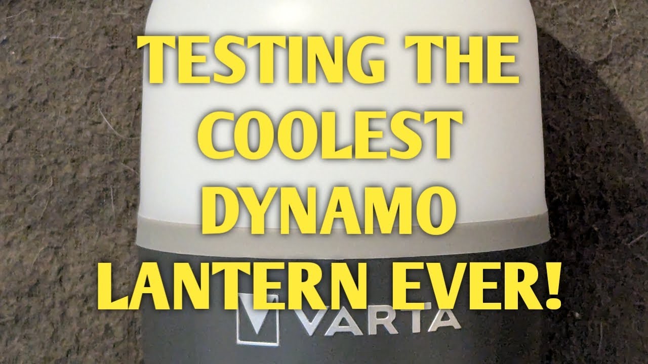 Testing the Coolest Dynamo Lantern Ever!