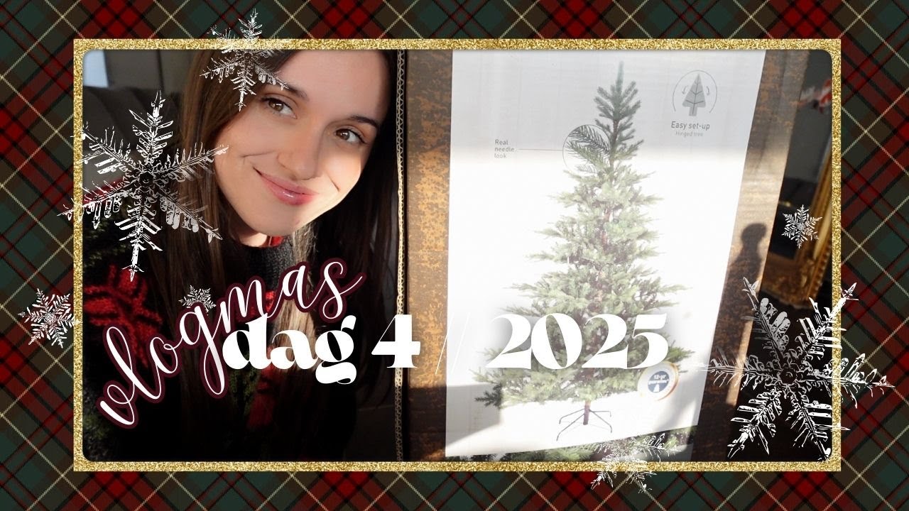 BLIND GEKOCHT - KERSTBOOM EDITIE 🎄 TOP OF FLOP?! // VLOGMAS #4 - 2025