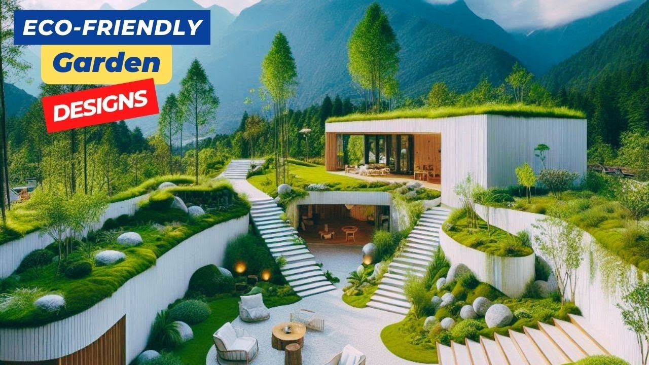 Secret Garden: Natural Landscape Design with Eco Friendly Materials EASY!