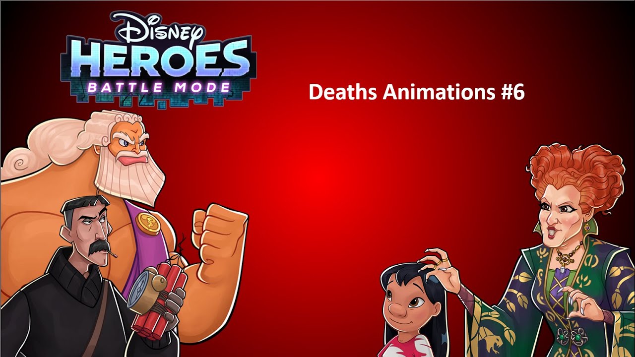 Disney Heroes Battle Mode - Deaths/Defeats Animations (Part 6)