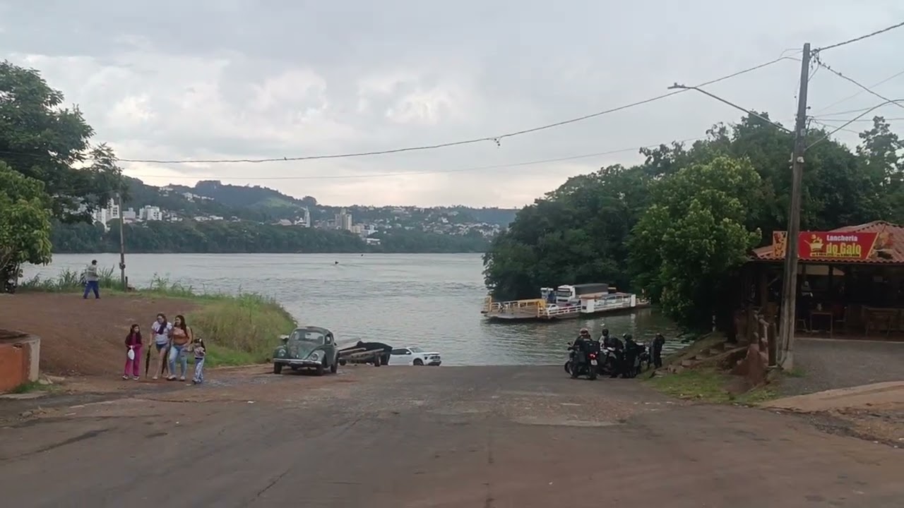 Balsa Rio Uruguay Rio Grandes do Sul - Santa Catarina, Brasil.  2/2026, Parte 1
