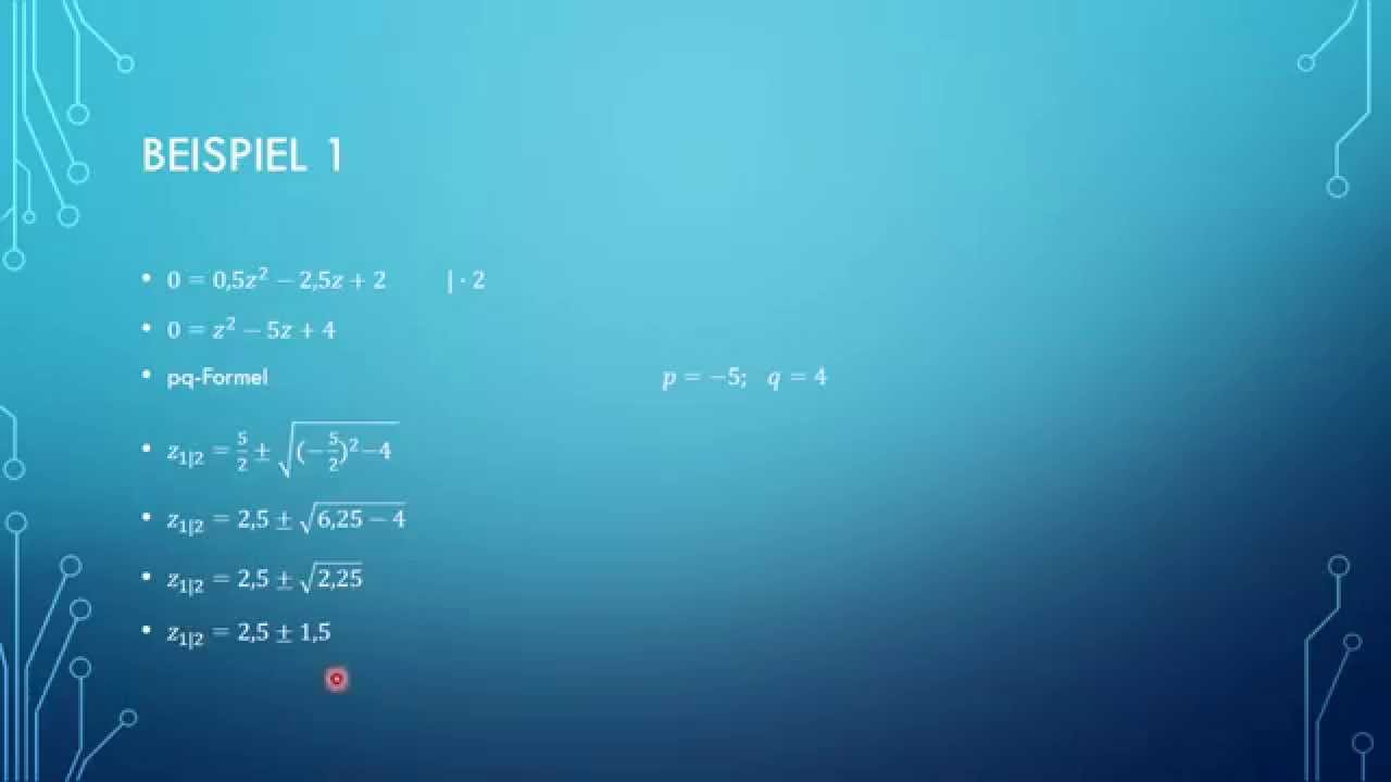 Teil 3: Nullstellen durch Substitution