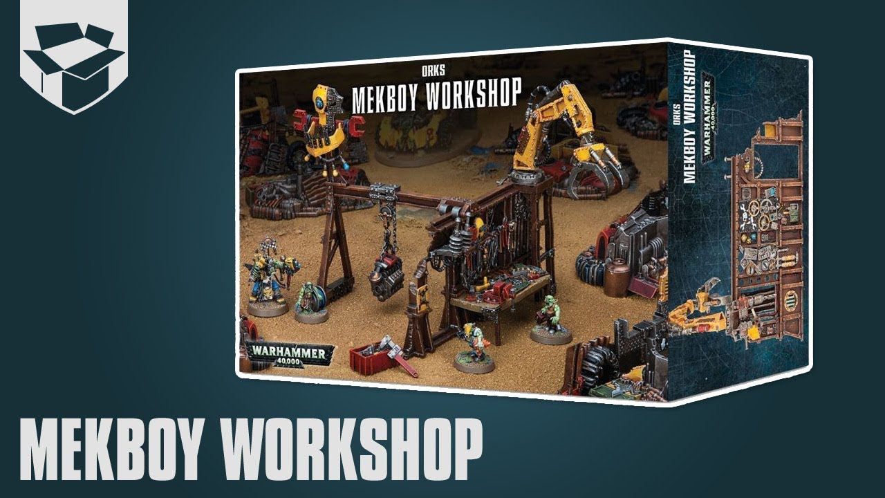 Анбоксинг - Orks Mekboy Workshop