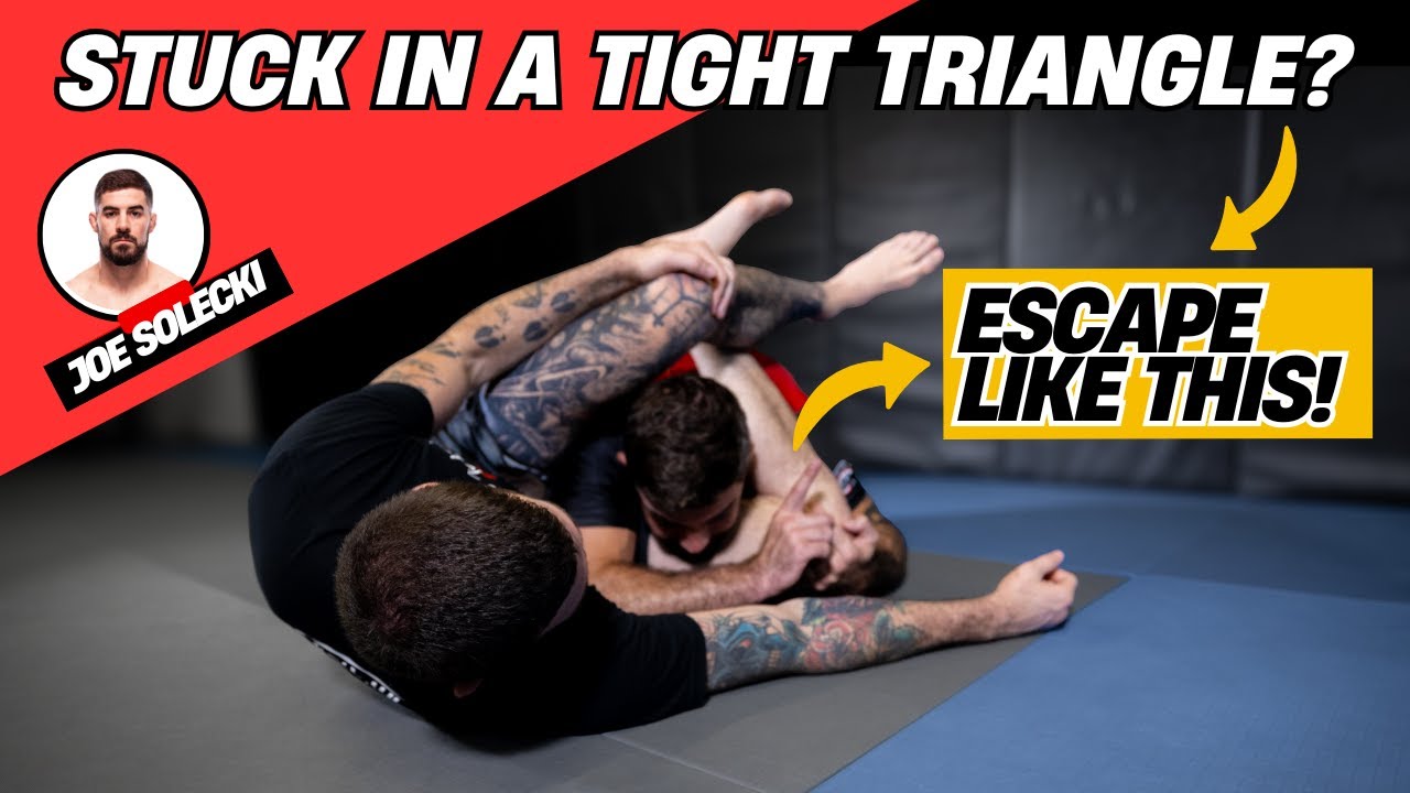 How To Escape a Triangle Choke (Even When It's Too Late)