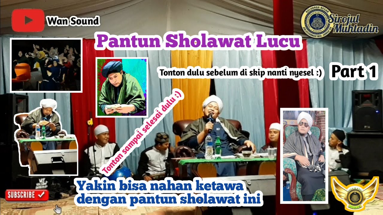 🔵[Live] KH Ahmad Sutana - Pantunan Sholawatan #003