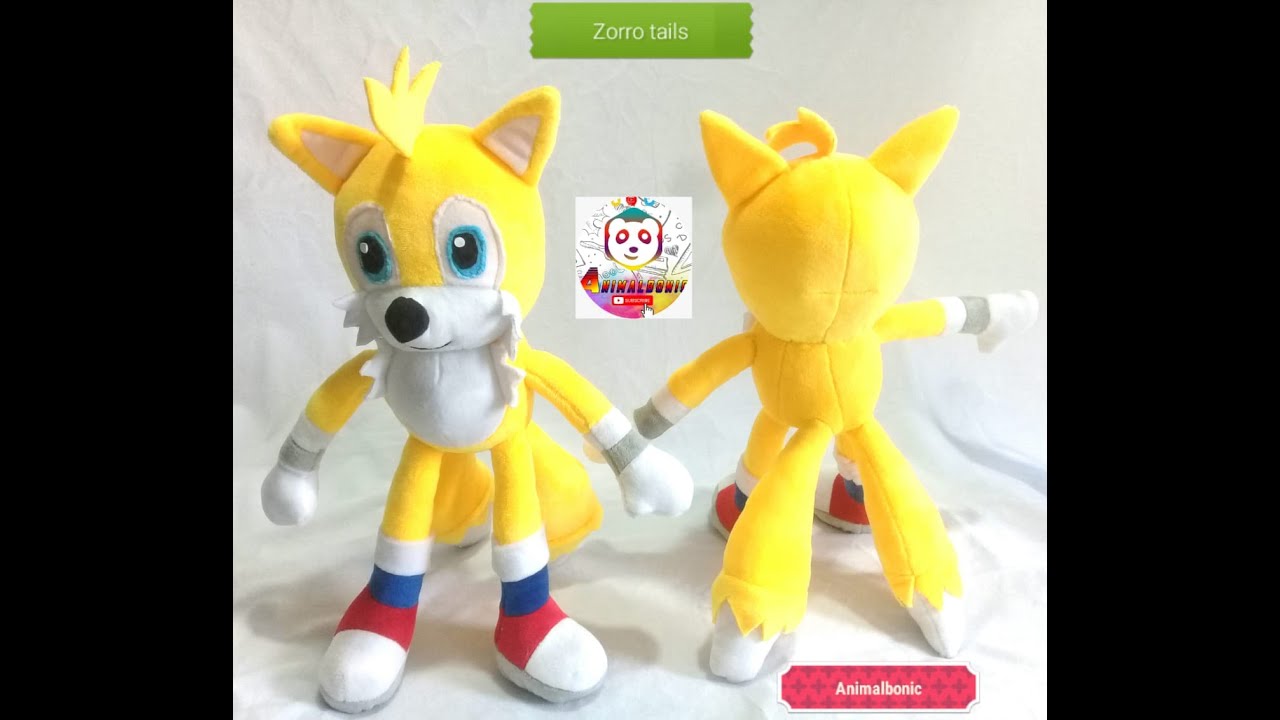 TAILS EN PELUCHE // tutorial paso a paso