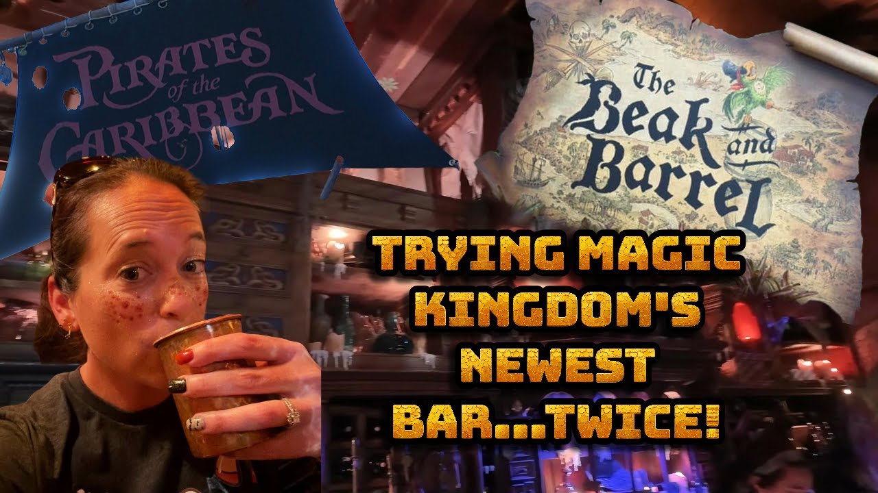 The Beak and Barrel | NEW BAR at Magic Kingdom! | Worth The Hype?!