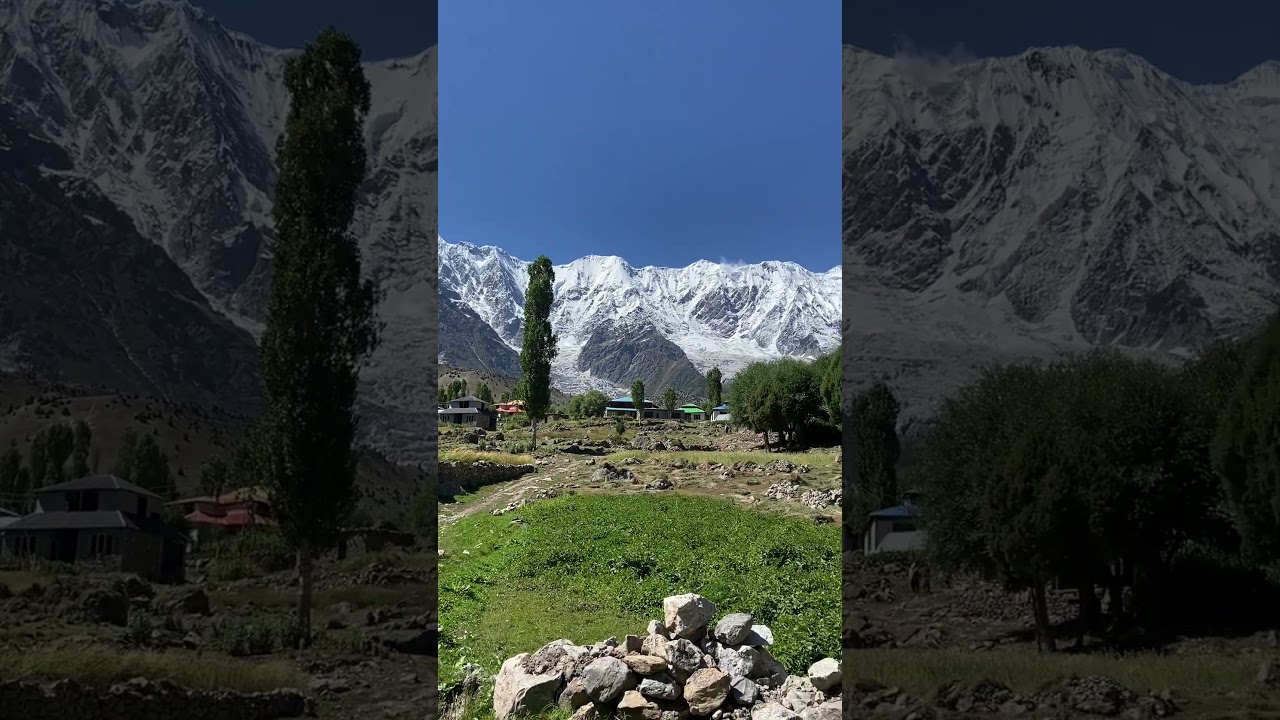 #tarishing #village #rupal face of nangaparbat #astore 🥰