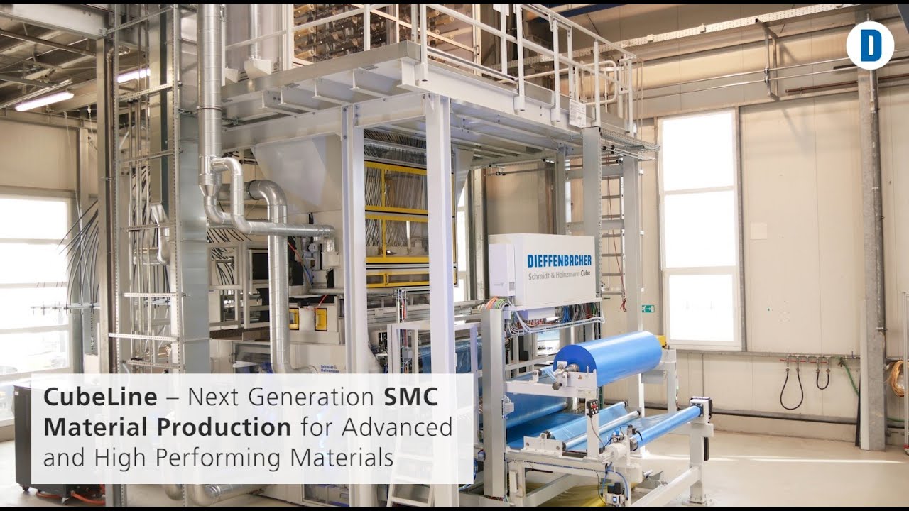 SCHMIDT & HEINZMANN CubeLine - SMC line for semi-finished material production