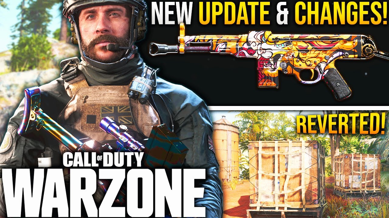WARZONE: ALL MAJOR CHANGES In The NEW UPDATE! (LOADOUT CHANGE REVERTED)