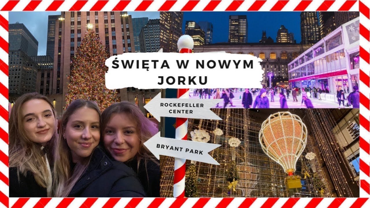 ŚWIĄTECZNY NOWY JORK 🎄| jarmark, prywatna kabina przy słynnej choince!