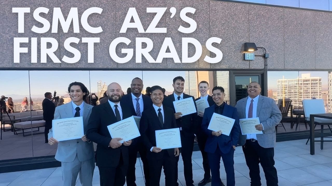 Grad Day | TSMC Arizona&rsquo;s First Class of Technician Apprentices