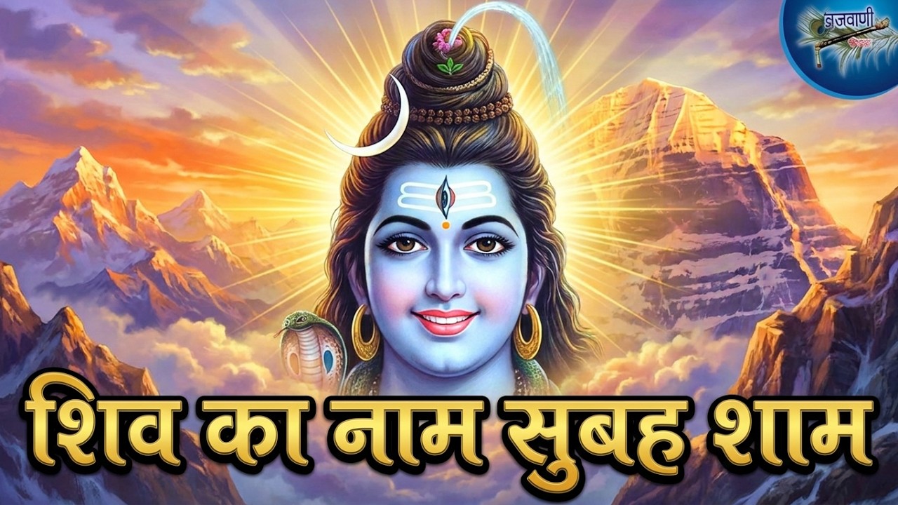 शिव जी का नाम सुबह शाम भक्तो रटते रहना : सोमवार सुबह शिवजी का भजन : Shiv Ka Naam Subha Sham