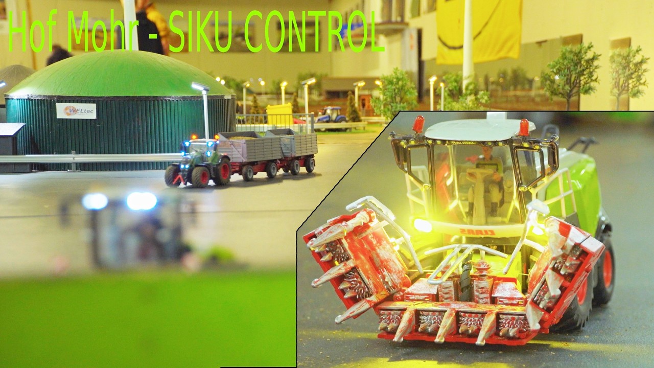 SELTENE Siku CONTROL-Maschinen auf Hof Mohr ! Lets Play RC Farming #32 - 4K